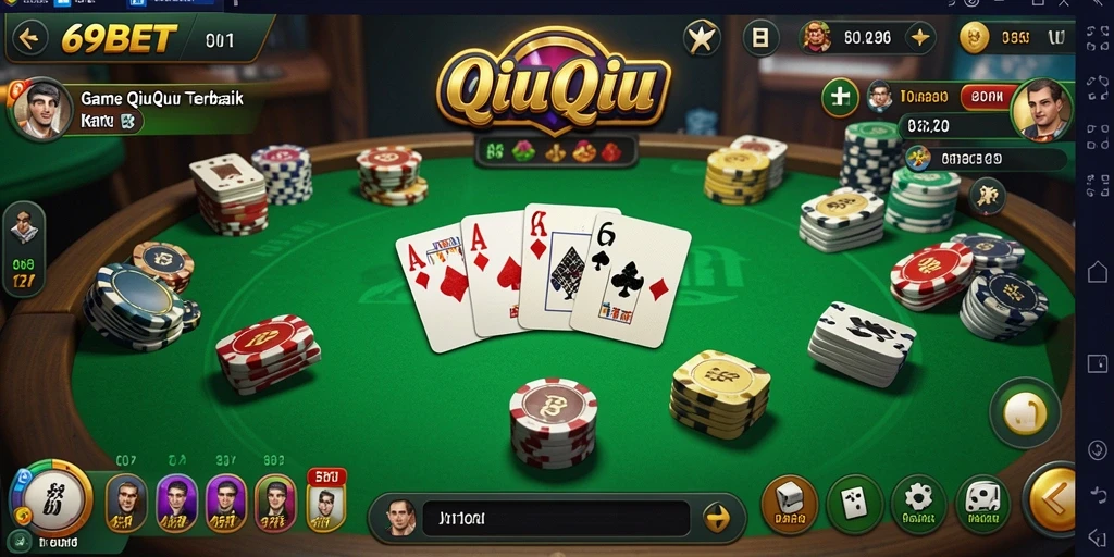 Screenshot gameplay QiuQiu 69BET yang seru.