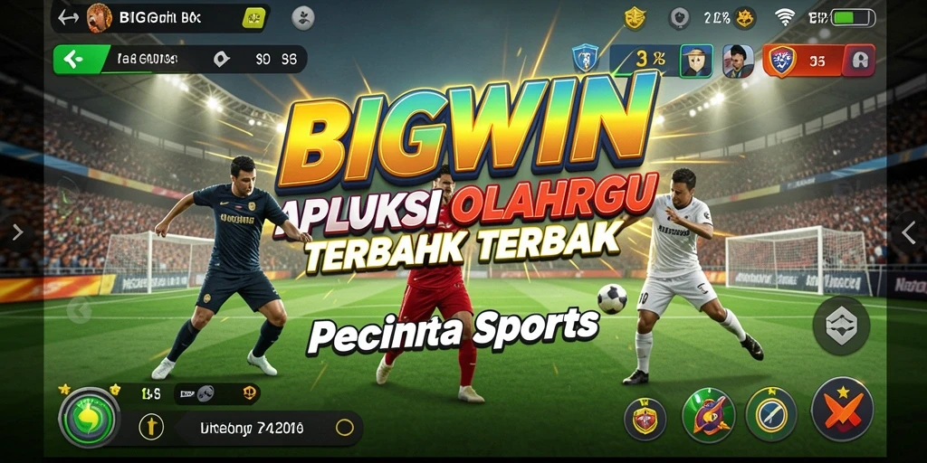 Tampilan gameplay BIGWIN yang intens dalam olahraga.