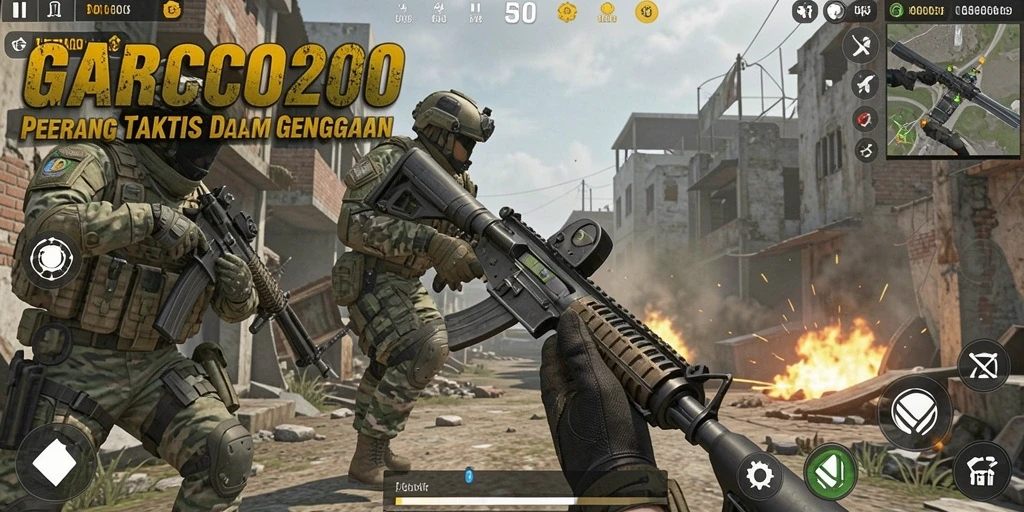 Tampilkan momen seru dengan gameplay intens GARCO200.