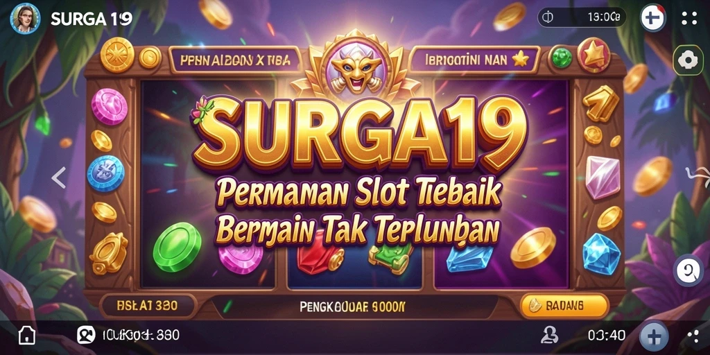 Gameplay seru di SURGA19 dengan grafis memukau.